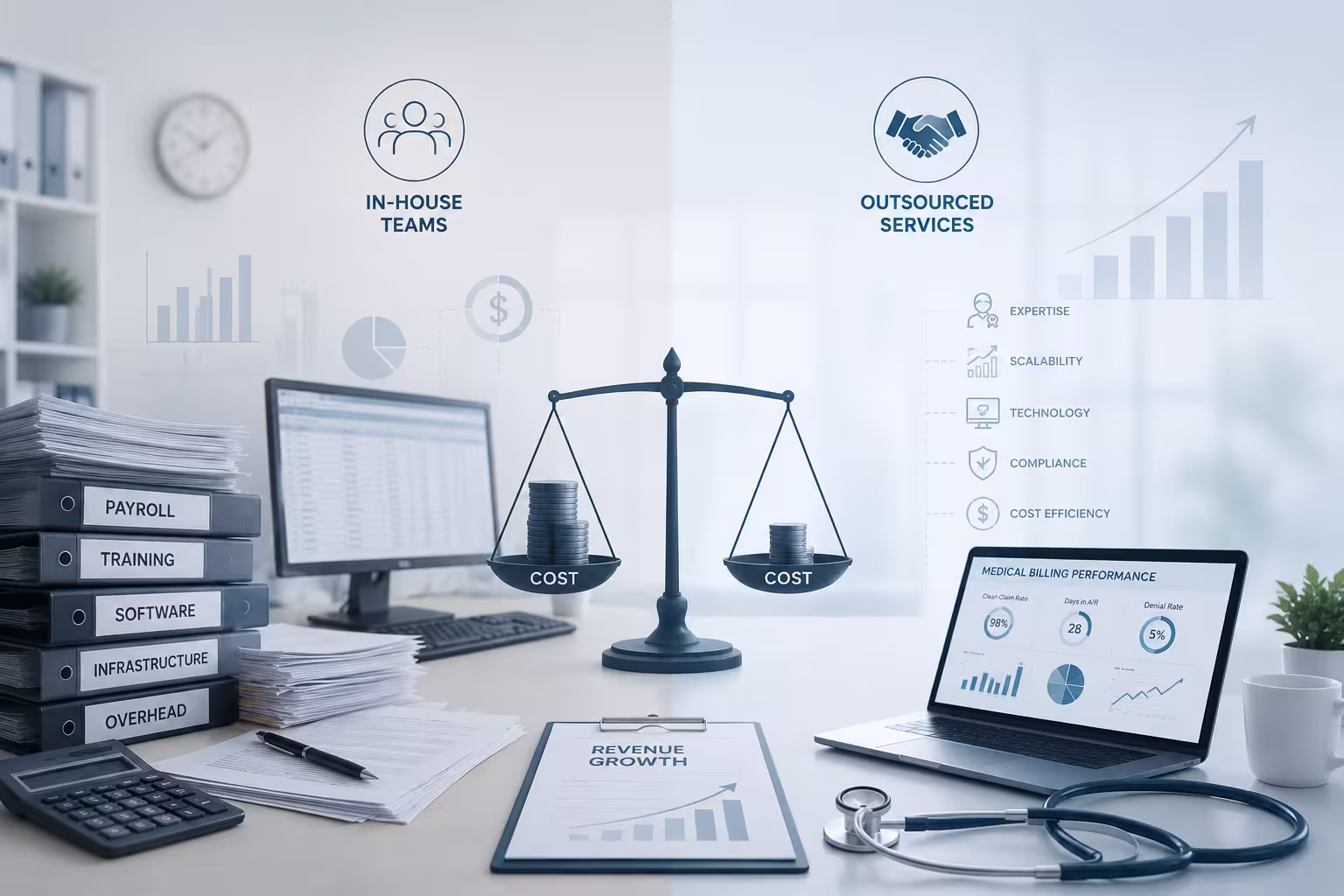 In-House vs Outsourced Medical Billing